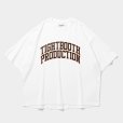 画像1: TIGHTBOOTH/COLLEGE S/S T-SHIRT（White）［カレッジT-25夏］ (1)