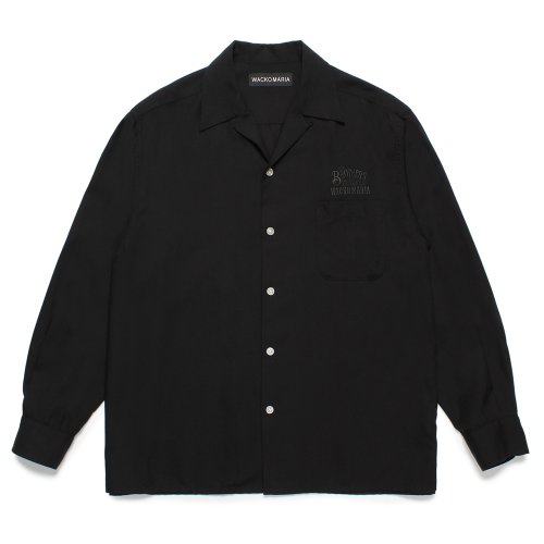 他の写真1: WACKO MARIA/MR.BROTHERS CUT CLUB / 50'S SHIRT（BLACK）［50'Sシャツ-25春夏］