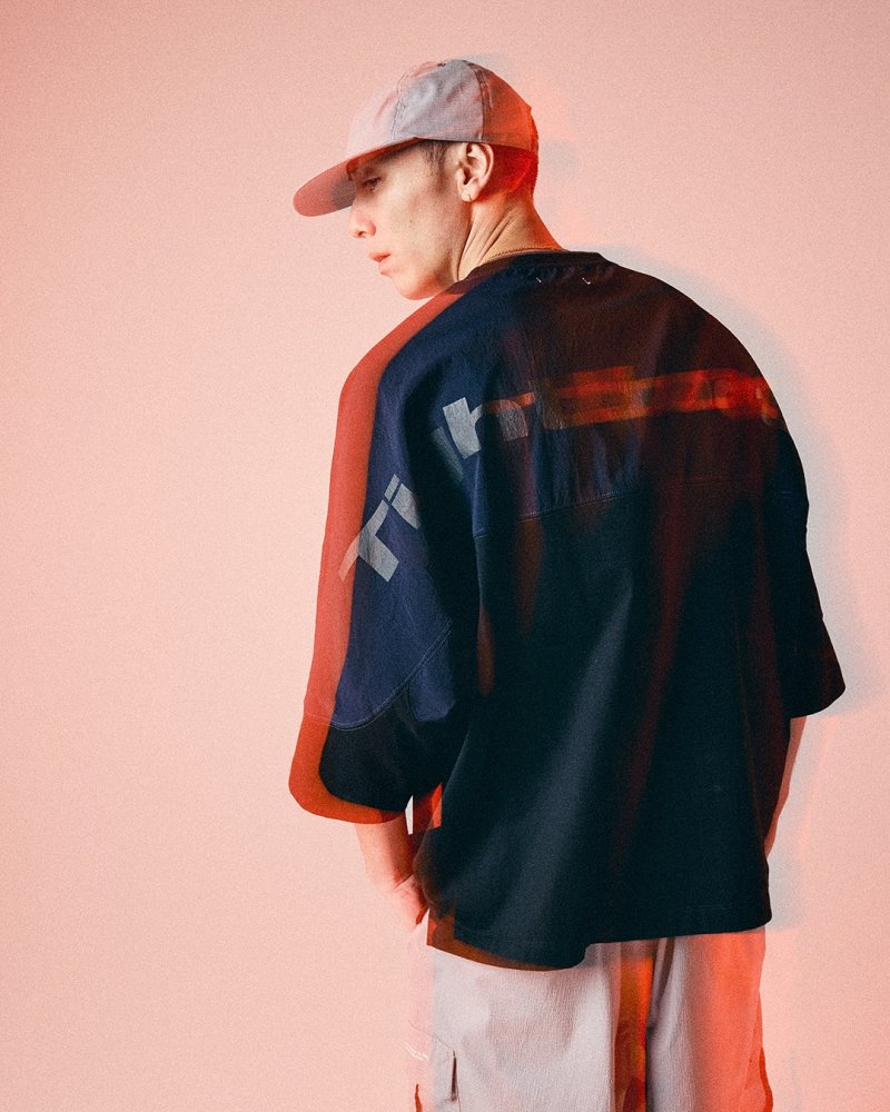 画像3: TIGHTBOOTH/3/4 SLEEVE SUZU T-SHIRT（Black）［クォータースリーブT-25夏］