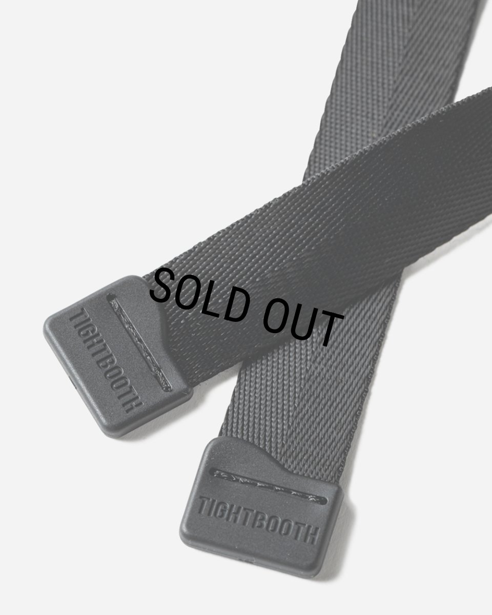 画像14: 【30%OFF】TIGHTBOOTH/LOGO KNAPSAC（Black）［ナップサック-25夏］ (14)