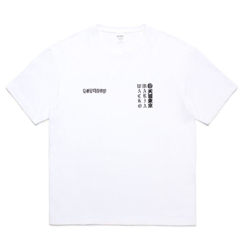 他の写真1: WACKO MARIA/MR.BROTHERS CUT CLUB / WASHED HEAVY WEIGHT T-SHIRT（WHITE）［プリントT-25春夏］