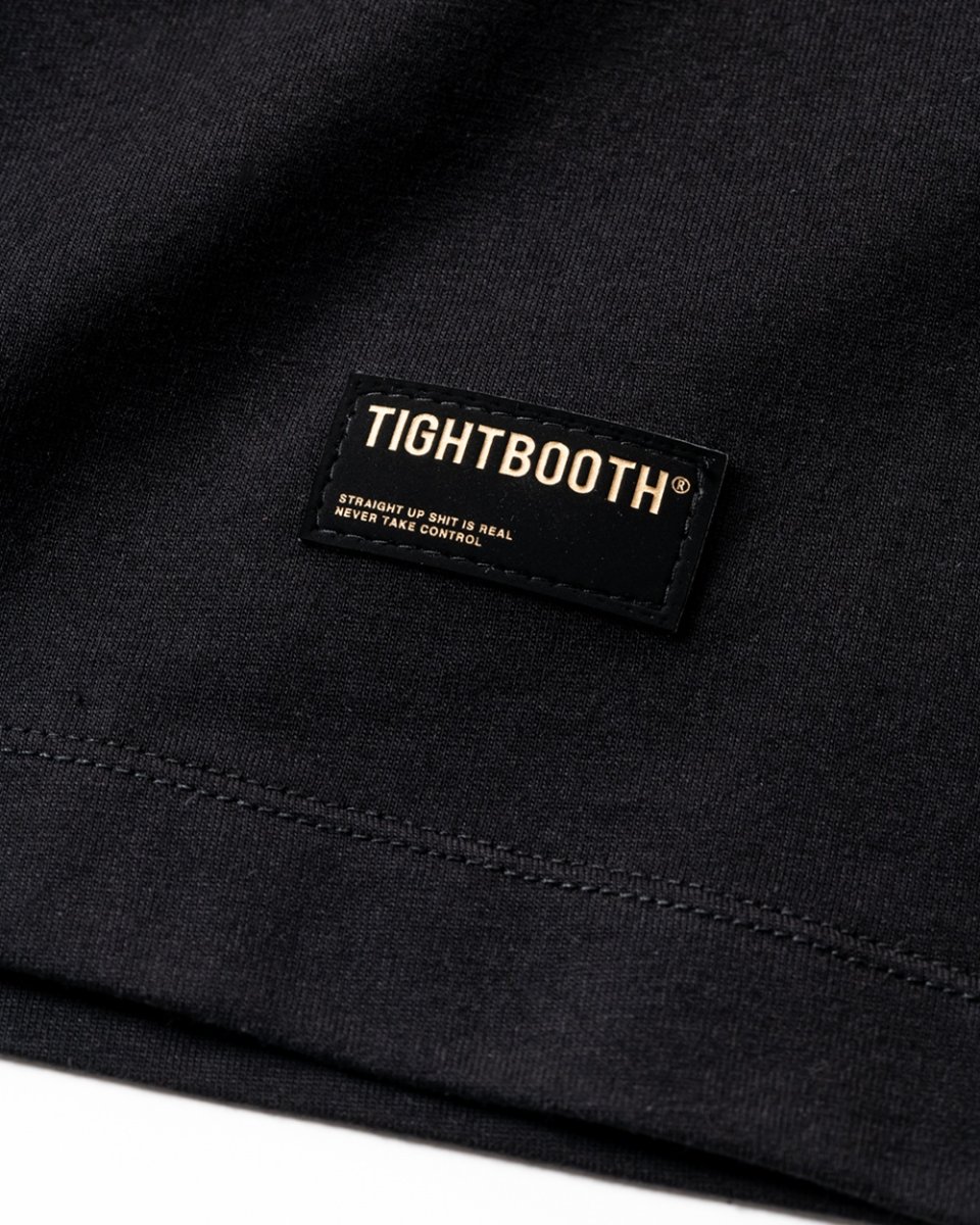 画像5: TIGHTBOOTH/3/4 SLEEVE SUZU T-SHIRT（Black）［クォータースリーブT-25夏］ (5)