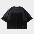 画像1: TIGHTBOOTH/3/4 SLEEVE SUZU T-SHIRT（Black）［クォータースリーブT-25夏］ (1)