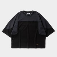 TIGHTBOOTH/3/4 SLEEVE SUZU T-SHIRT（Black）［クォータースリーブT-25夏］