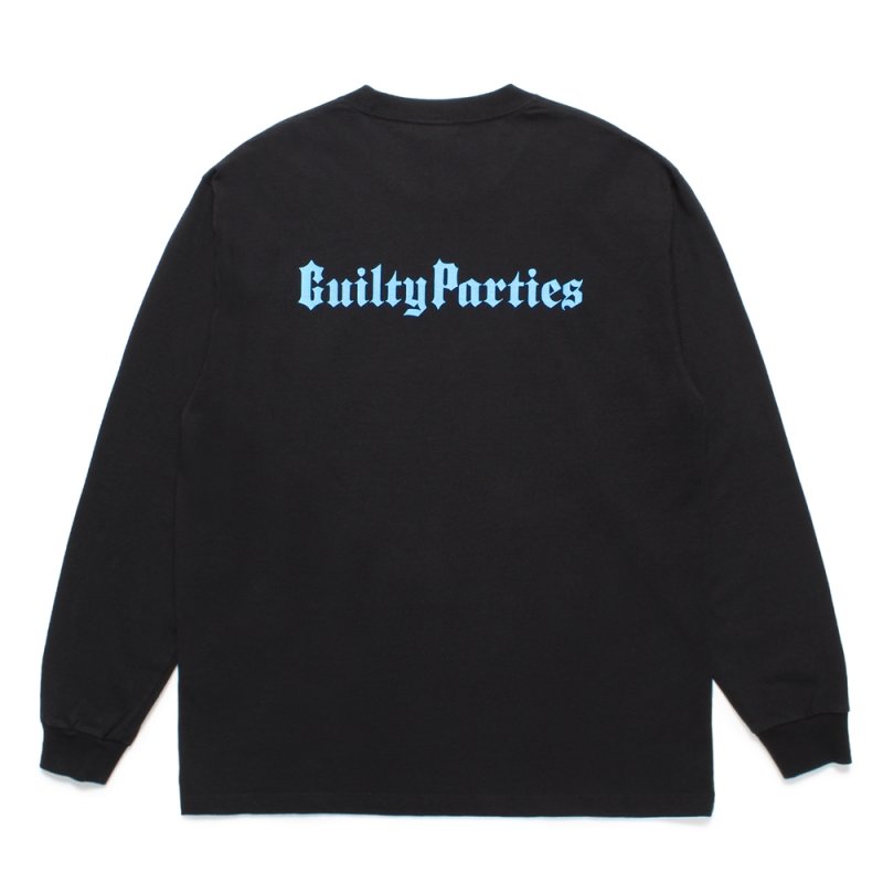 画像2: WACKO MARIA/MR.BROTHERS CUT CLUB / WASHED HEAVY WEIGHT LONG SLEEVE T-SHIRT（BLACK）［プリント長袖T-25春夏］