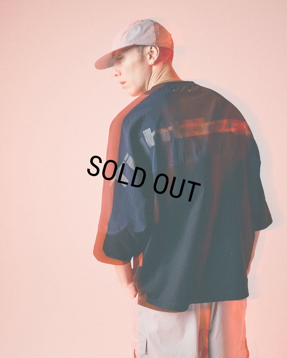 画像8: 【30%OFF】TIGHTBOOTH/3/4 SLEEVE SUZU T-SHIRT（Black）［クォータースリーブT-25夏］ (8)