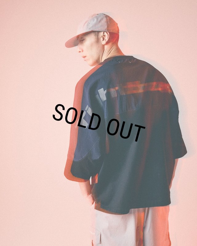 30%OFF】TIGHTBOOTH/3/4 SLEEVE SUZU T-SHIRT（Black）［クォーター