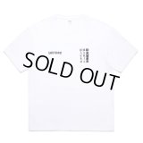 WACKO MARIA/MR.BROTHERS CUT CLUB / WASHED HEAVY WEIGHT T-SHIRT（WHITE）［プリントT-25春夏］