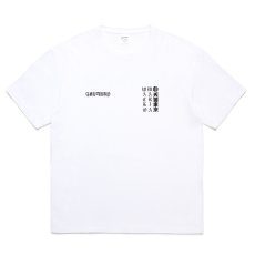 画像1: WACKO MARIA/MR.BROTHERS CUT CLUB / WASHED HEAVY WEIGHT T-SHIRT（WHITE）［プリントT-25春夏］ (1)