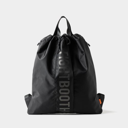 他の写真1: TIGHTBOOTH/LOGO KNAPSAC（Black）［ナップサック-25夏］