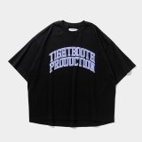 TIGHTBOOTH/COLLEGE S/S T-SHIRT（Black）［カレッジT-25夏］