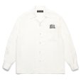 画像1: WACKO MARIA/MR.BROTHERS CUT CLUB / 50'S SHIRT（WHITE）［50'Sシャツ-25春夏］ (1)
