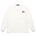 WACKO MARIA/MR.BROTHERS CUT CLUB / 50'S SHIRT（WHITE）［50'Sシャツ-25春夏］