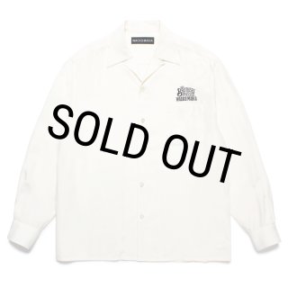 WACKO MARIA/MR.BROTHERS CUT CLUB / 50'S SHIRT（WHITE）［50'S