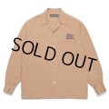 WACKO MARIA/MR.BROTHERS CUT CLUB / 50'S SHIRT（BROWN）［50'Sシャツ-25春夏］