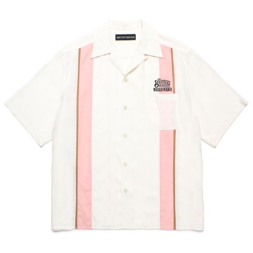 他の写真1: WACKO MARIA/MR.BROTHERS CUT CLUB / SWITCHING 50'S SHIRT（WHITE）［スイッチング50'Sシャツ-25春夏］