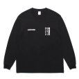 画像1: WACKO MARIA/MR.BROTHERS CUT CLUB / WASHED HEAVY WEIGHT LONG SLEEVE T-SHIRT（BLACK）［プリント長袖T-25春夏］ (1)
