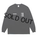 WACKO MARIA/MR.BROTHERS CUT CLUB / WASHED HEAVY WEIGHT LONG SLEEVE T-SHIRT（BLACK）［プリント長袖T-25春夏］