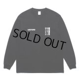 WACKO MARIA/MR.BROTHERS CUT CLUB / WASHED HEAVY WEIGHT LONG SLEEVE T-SHIRT（BLACK）［プリント長袖T-25春夏］