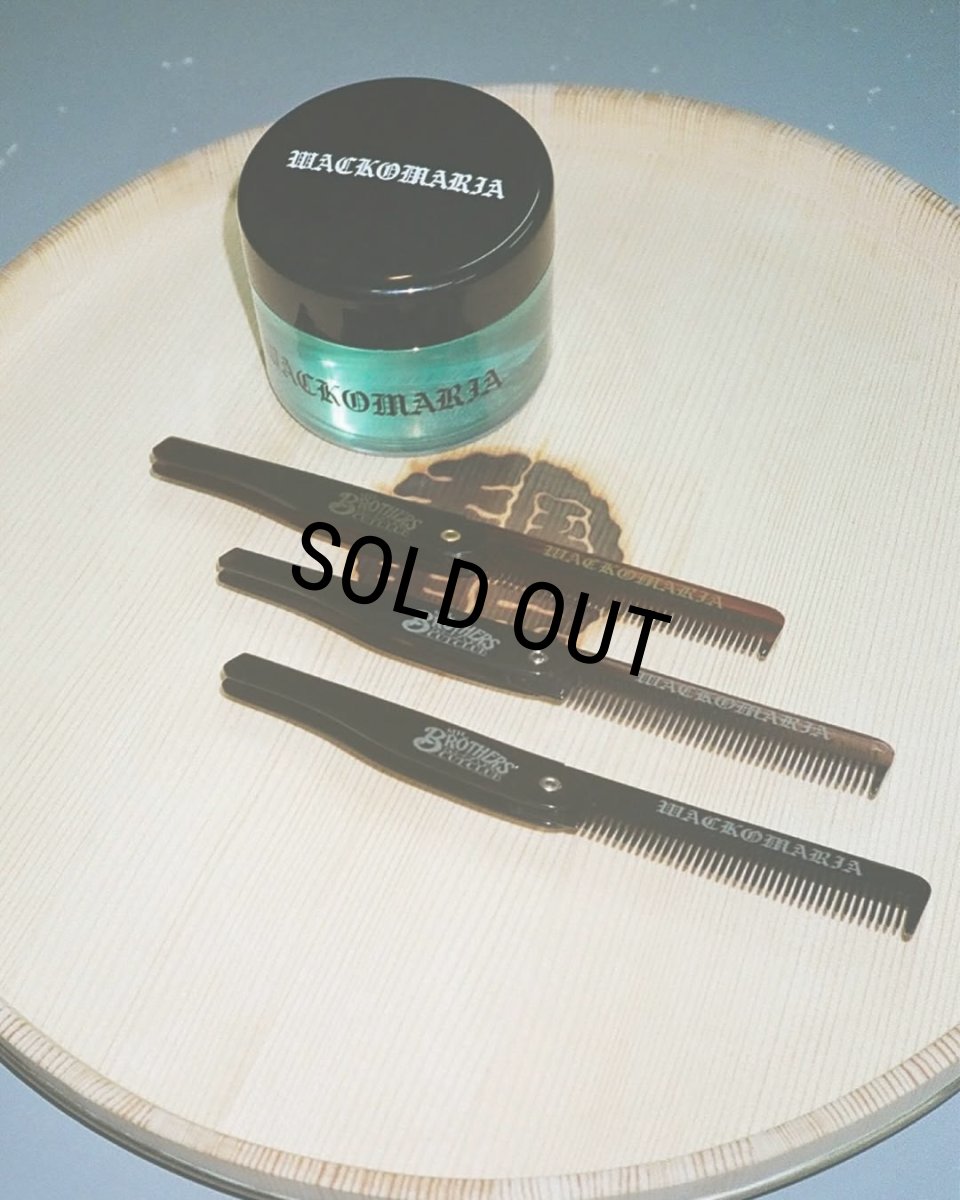 画像4: WACKO MARIA/BROSH / COMB（BROWN）［コーム-25秋冬］ (4)