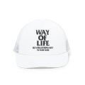 RATS/MESH CAP "WAY OF LIFE"（WHITE）［メッシュキャップ-25春夏］