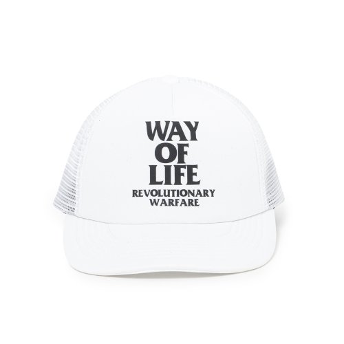 他の写真1: RATS/MESH CAP "WAY OF LIFE"（WHITE）［メッシュキャップ-25春夏］