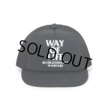 RATS/MESH CAP "WAY OF LIFE"（BLACK）［メッシュキャップ-25春夏］