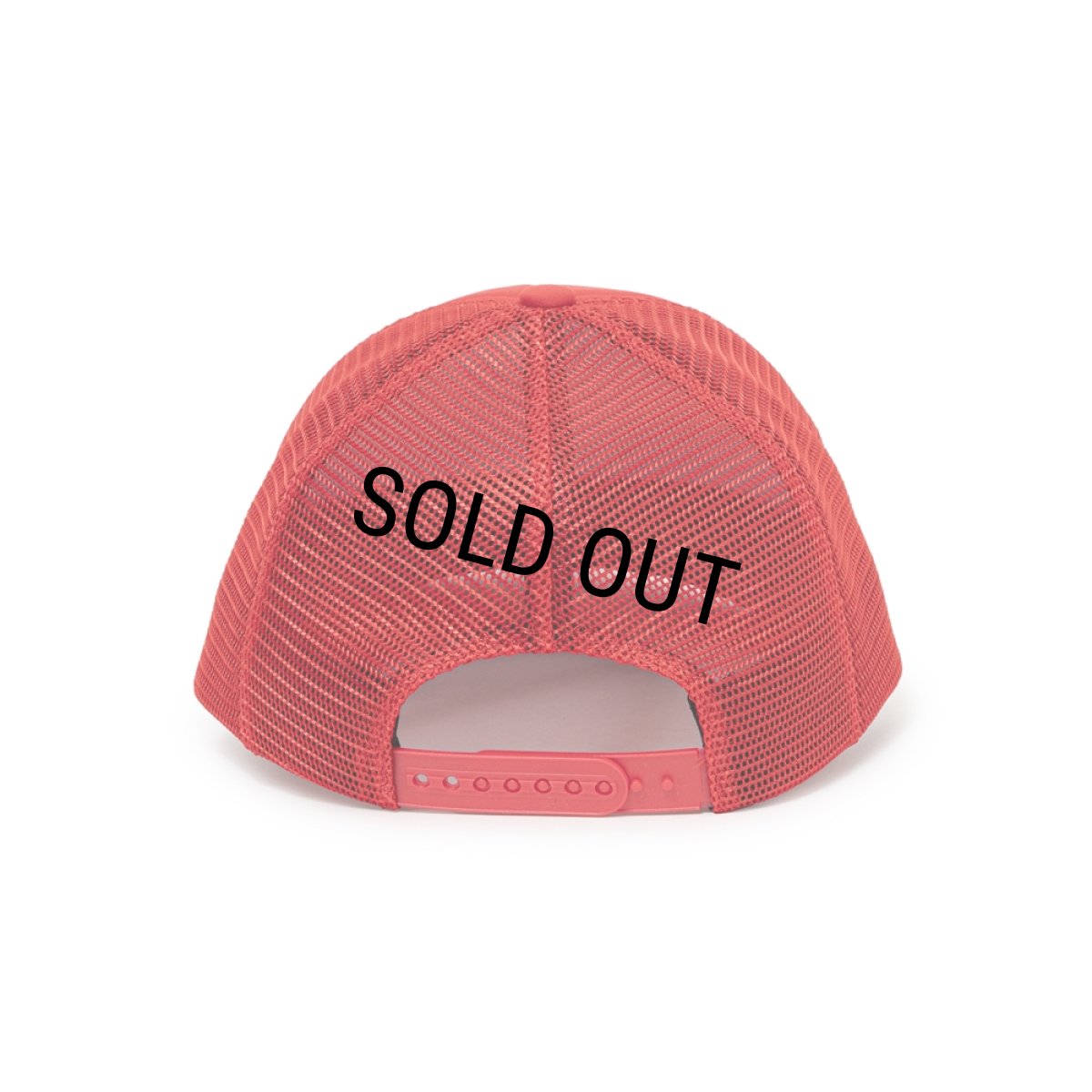 画像2: 【30%OFF】RATS/MESH CAP "WAY OF LIFE"（RED）［メッシュキャップ-25春夏］ (2)
