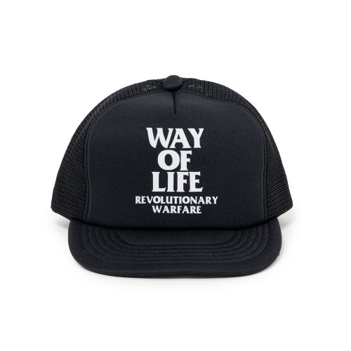 他の写真1: RATS/MESH CAP "WAY OF LIFE"（BLACK）［メッシュキャップ-25春夏］