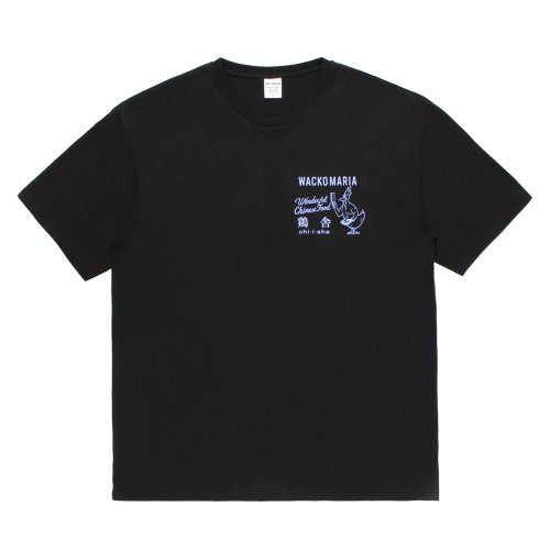 他の写真1: WACKO MARIA/鶏舎 / WASHED HEAVY WEIGHT T-SHIRT（BLACK）［プリントT-25春夏］