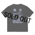 WACKO MARIA/鶏舎 / WASHED HEAVY WEIGHT T-SHIRT（BLACK）［プリントT-25春夏］