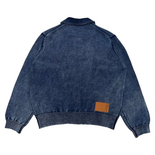 他の写真2: DAIRIKU/Vintage Dyed Knit Jacket（Indigo）［ヴィンテージダイニットJKT-25秋冬］