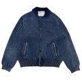DAIRIKU/Vintage Dyed Knit Jacket（Indigo）［ヴィンテージダイニットJKT-25秋冬］