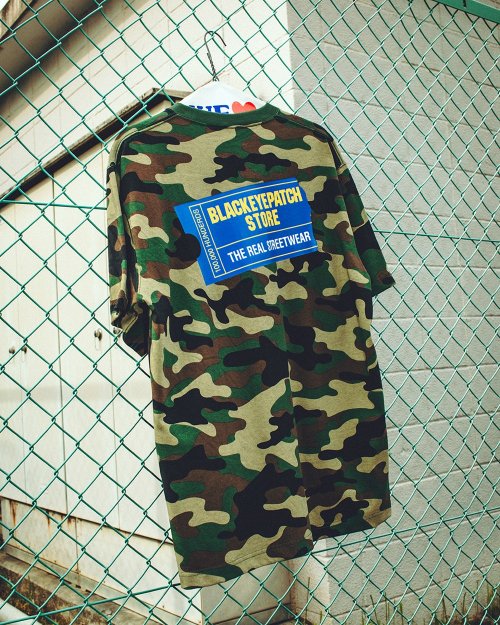 他の写真3: BlackEyePatch/RENTAL TICKET LOGO TEE（WOODLAND CAMO）