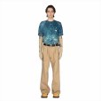 画像3: DAIRIKU/Tuck In Denim Transcription Knit（Indigo）［タックインデニムプリントニット-25秋冬］