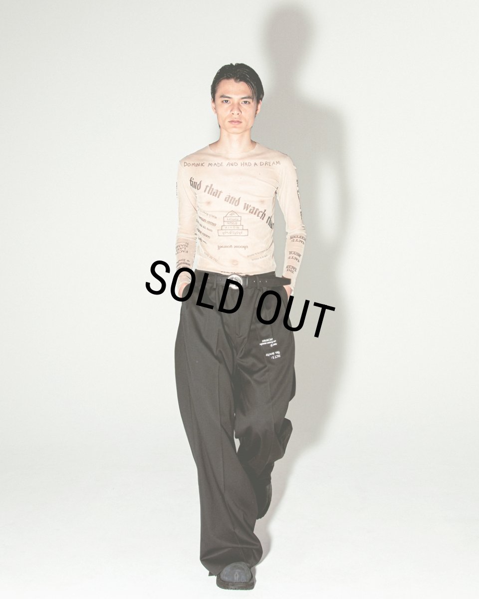 画像4: 【30％OFF】DAIRIKU/"D" Buckle Velt（Black）［バックルベルト-25秋冬］ (4)