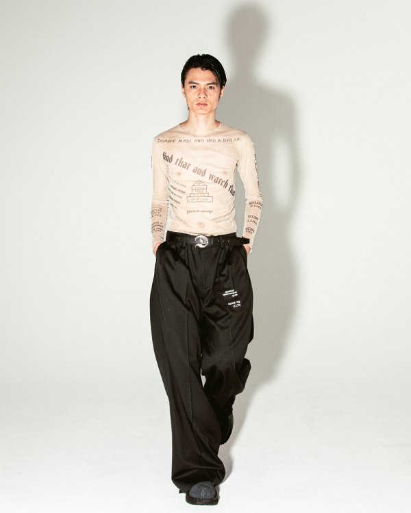 画像4: DAIRIKU/"D" Buckle Velt（Black）［バックルベルト-25秋冬］