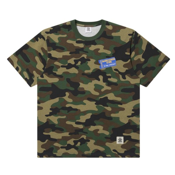 画像2: BlackEyePatch/RENTAL TICKET LOGO TEE（WOODLAND CAMO）
