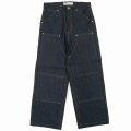 DAIRIKU/Rigid Painter Denim Wide Pants（Indigo）［リジッドペインターデニムワイドパンツ-25秋冬］