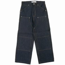 画像1: DAIRIKU/Rigid Painter Denim Wide Pants（Indigo）［リジッドペインターデニムワイドパンツ-25秋冬］ (1)