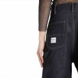 画像10: DAIRIKU/Rigid Painter Denim Wide Pants（Indigo）［リジッドペインターデニムワイドパンツ-25秋冬］