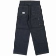 画像2: DAIRIKU/Rigid Painter Denim Wide Pants（Indigo）［リジッドペインターデニムワイドパンツ-25秋冬］ (2)