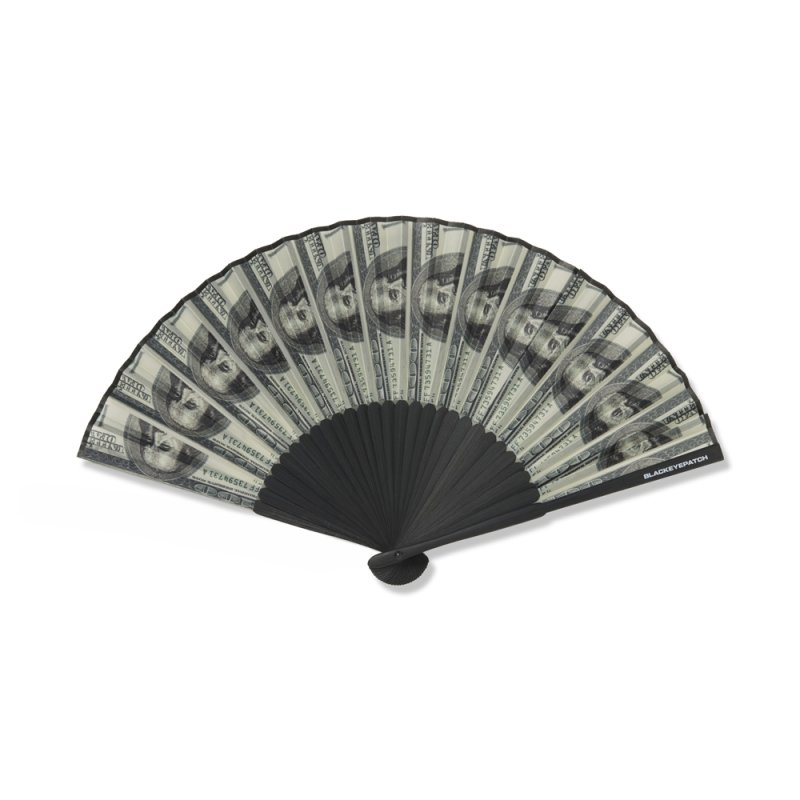 画像1: BlackEyePatch/HUNDRED BILLS HAND FAN（MULTI）