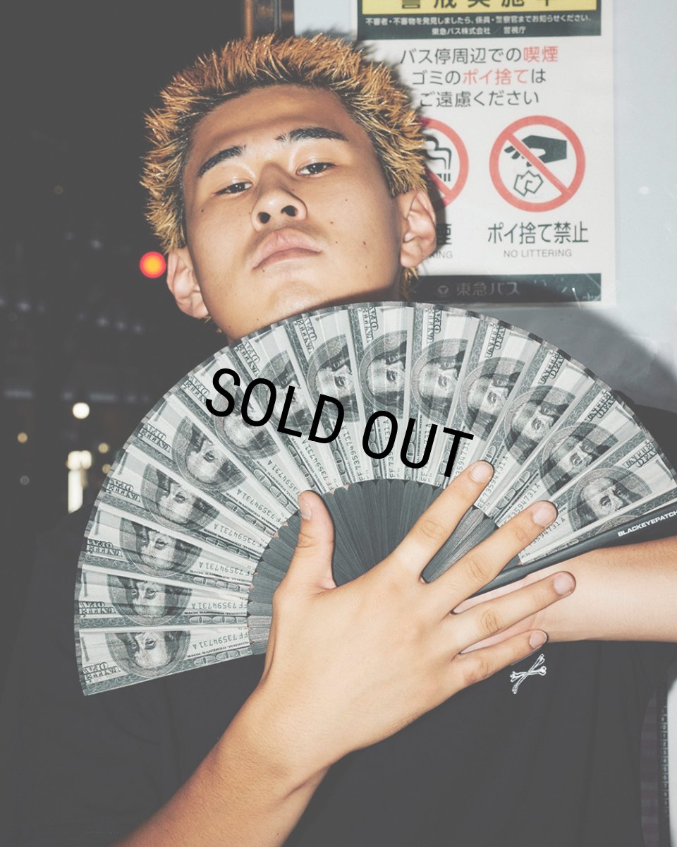 画像3: BlackEyePatch/HUNDRED BILLS HAND FAN（MULTI） (3)
