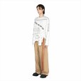 画像3: DAIRIKU/Upside down Long Sleeve Tee（White）［アップサイドダウン長袖T-25秋冬］ (3)