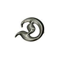 DAIRIKU/"D" Metal Pin Badge（Silver）［メタルピンバッジ-25秋冬］