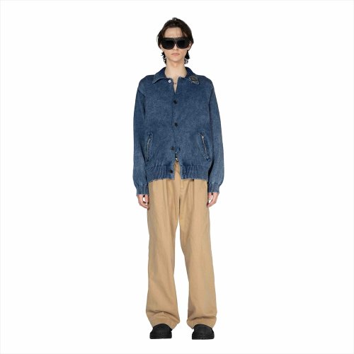他の写真3: DAIRIKU/Vintage Dyed Knit Jacket（Indigo）［ヴィンテージダイニットJKT-25秋冬］
