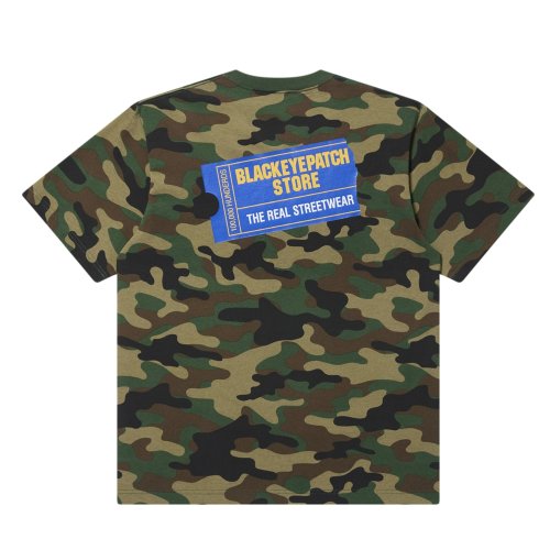 他の写真2: BlackEyePatch/RENTAL TICKET LOGO TEE（WOODLAND CAMO）
