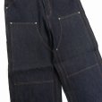 画像5: DAIRIKU/Rigid Painter Denim Wide Pants（Indigo）［リジッドペインターデニムワイドパンツ-25秋冬］