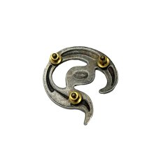 画像2: DAIRIKU/"D" Metal Pin Badge（Silver）［メタルピンバッジ-25秋冬］ (2)